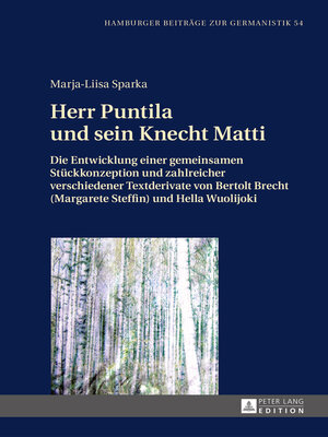 cover image of Herr Puntila und sein Knecht Matti